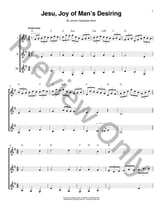 Jesu, Joy Of Man's Desiring Guitar and Fretted sheet music cover